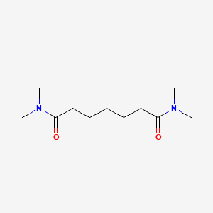 molecular formula C11H22N2O2 B15475579 Tetramethylpimelamide CAS No. 34712-64-6