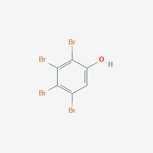 molecular formula C6H2Br4O B15475597 2,3,4,5-Tetrabromophenol CAS No. 36313-15-2