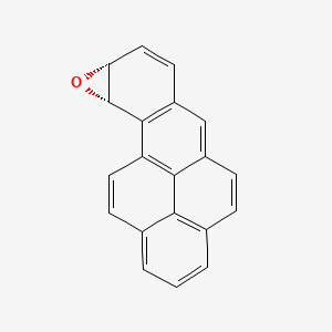 molecular formula C20H12O B15475629 Benzo(a)pyrene-9,10-epoxide CAS No. 36504-66-2