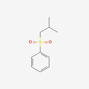 molecular formula C10H14O2S B15475773 Benzene, [(2-methylpropyl)sulfonyl]- CAS No. 34009-07-9