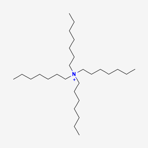 molecular formula C28H60N+ B15475950 Tetraheptylammonium CAS No. 35414-25-6