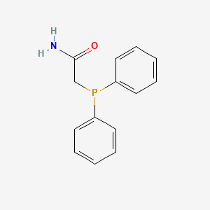 molecular formula C14H14NOP B15475957 2-(Diphenylphosphanyl)acetamide CAS No. 35948-16-4