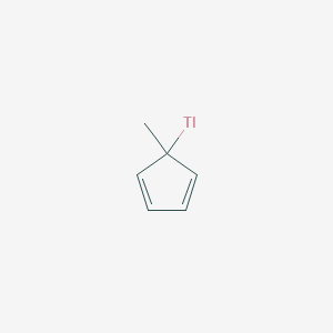 molecular formula C6H7Tl B15475979 (1-Methylcyclopenta-2,4-dien-1-yl)-lambda~1~-thallane CAS No. 34034-67-8