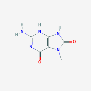 molecular formula C6H7N5O2 B154761 8-Hydroxy-7-methylguanine CAS No. 1688-85-3
