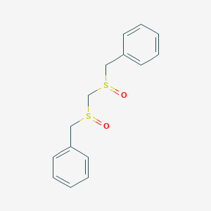molecular formula C15H16O2S2 B15476143 Bis(benzylsulfinyl)methane CAS No. 38178-46-0