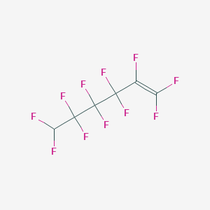 molecular formula C6HF11 B154762 1,1,2,3,3,4,4,5,5,6,6-十一氟己-1-烯 CAS No. 1767-94-8
