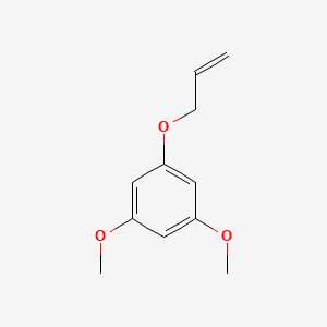 molecular formula C11H14O3 B15476435 Benzene, 1,3-dimethoxy-5-(2-propenyloxy)- CAS No. 32977-06-3