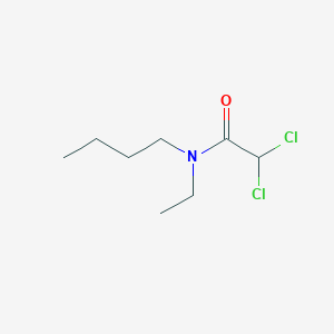 molecular formula C8H15Cl2NO B15476456 N-Butyl-2,2-dichloro-N-ethylacetamide CAS No. 39096-14-5