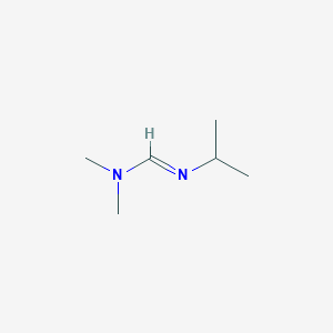 molecular formula C6H14N2 B15476614 N,N-Dimethyl-N'-isopropyl-formamidine CAS No. 32150-24-6