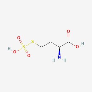 molecular formula C4H9NO5S2 B15476637 S-Sulfohomocysteine CAS No. 28715-19-7