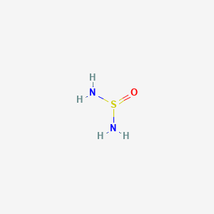 molecular formula H4N2OS B15476674 Sulfurous diamide CAS No. 36986-61-5