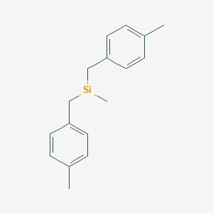 molecular formula C17H21Si B15476739 CID 12460160 