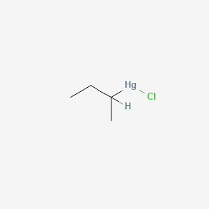 molecular formula C4H9ClHg B15476742 sec-Butylmercuric chloride CAS No. 38455-12-8