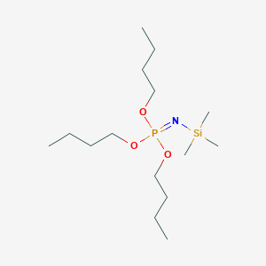 molecular formula C15H36NO3PSi B15476810 Trimethylsilylimino-tributoxyphosphorane CAS No. 39071-58-4