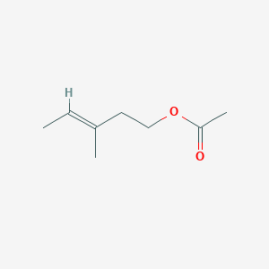 molecular formula C8H14O2 B154770 3-Methylpent-3-en-1-yl acetate CAS No. 1708-97-0