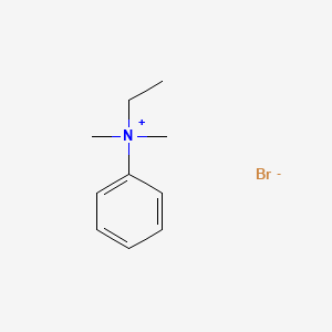 molecular formula C10H16BrN B15477113 N-Ethyl-N,N-dimethylanilinium bromide CAS No. 38283-34-0