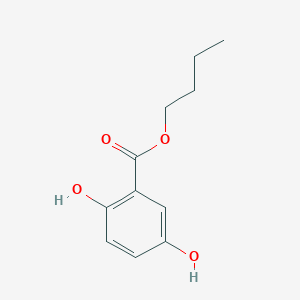 molecular formula C11H14O4 B15477374 Butyl 2,5-dihydroxybenzoate CAS No. 37622-48-3