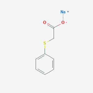 molecular formula C8H7NaO2S B154774 Sodium (phenylthio)acetate CAS No. 1641-35-6