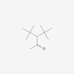 molecular formula C11H22O B15477423 3-tert-Butyl-4,4-dimethylpentan-2-one CAS No. 35378-08-6