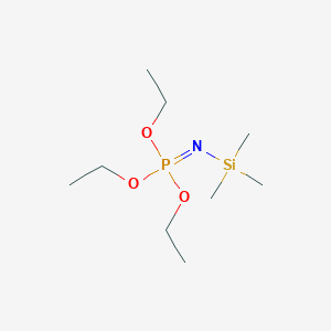 molecular formula C9H24NO3PSi B15477630 Trimethylsilylimino-triethoxyphosphorane CAS No. 39071-56-2