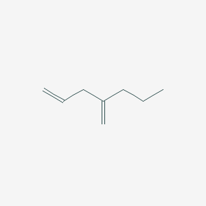 molecular formula C8H14 B15477662 4-Methylidenehept-1-ene CAS No. 32852-38-3