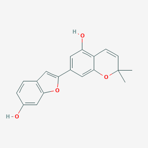 molecular formula C19H16O4 B154777 桑葚素 D CAS No. 69120-07-6