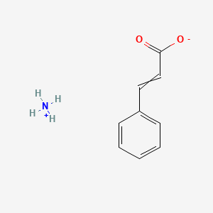 molecular formula C9H11NO2 B15477754 Ammonium cinnamate CAS No. 25459-05-6