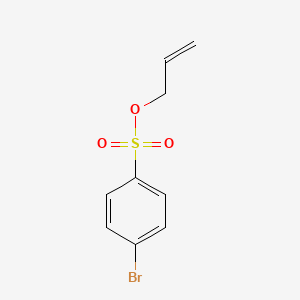 molecular formula C9H9BrO3S B15477804 Prop-2-en-1-yl 4-bromobenzene-1-sulfonate CAS No. 33420-10-9