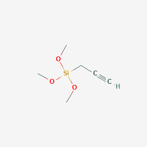 molecular formula C6H12O3Si B15477816 Trimethoxy(prop-2-yn-1-yl)silane CAS No. 25904-66-9