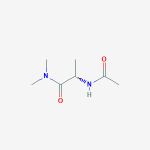 molecular formula C7H14N2O2 B15477821 N~2~-Acetyl-N,N-dimethyl-L-alaninamide CAS No. 32675-76-6