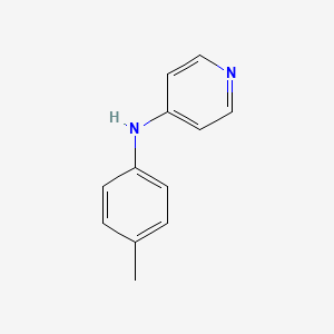 molecular formula C12H12N2 B15477880 N-(4-methylphenyl)pyridin-4-amine CAS No. 35488-10-9