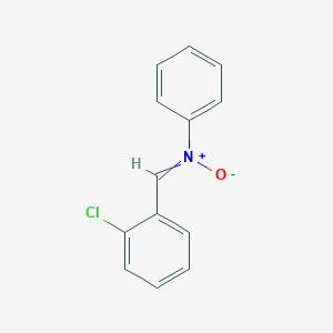 molecular formula C13H10ClNO B15477883 (2-Chlorophenyl)-N-phenylmethanimine N-oxide CAS No. 35427-95-3
