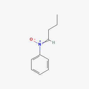 molecular formula C10H13NO B15477931 N-Phenylbutan-1-imine N-oxide CAS No. 24423-92-5