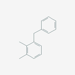 molecular formula C15H16 B15477985 m-Benzyl-o-xylol CAS No. 62155-16-2