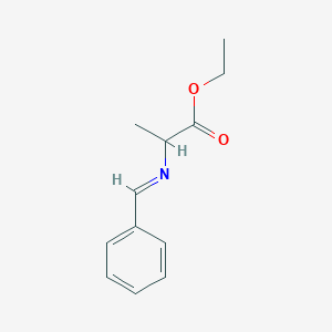 Ethyl 2-(benzylideneamino)propanoate