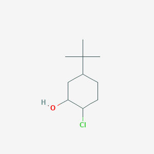 molecular formula C10H19ClO B15478055 5-Tert-butyl-2-chlorocyclohexanol CAS No. 25117-81-1