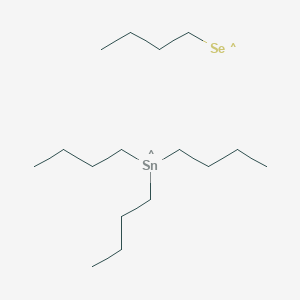 molecular formula C16H36SeSn B15478082 CID 85446921 