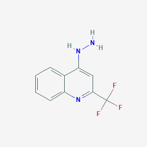 1-[2-(Trifluoromethyl)-4-quinolyl]hydrazine