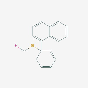 molecular formula C17H15FSi B15478208 CID 71360808 CAS No. 36260-50-1
