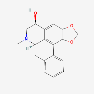molecular formula C18H17NO3 B15478307 Steporphine CAS No. 24191-98-8