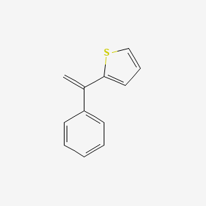 molecular formula C12H10S B15478320 Thiophene, 2-(1-phenylethenyl)- CAS No. 30616-74-1