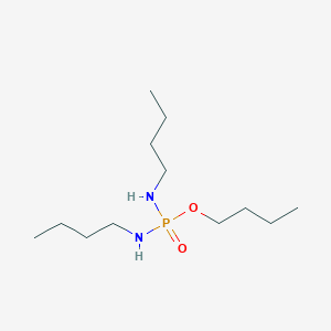 molecular formula C12H29N2O2P B15478339 Butyl N,N'-dibutylphosphorodiamidate CAS No. 27933-15-9