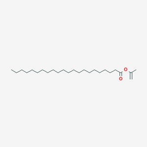 molecular formula C25H48O2 B15478363 Prop-1-EN-2-YL docosanoate CAS No. 33345-53-8