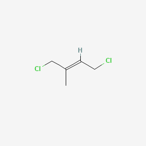 molecular formula C5H8Cl2 B15478453 2-Butene, 1,4-dichloro-2-methyl- CAS No. 29843-58-1