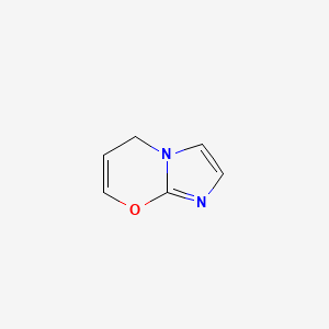 molecular formula C6H6N2O B15478573 5H-imidazo[2,1-b][1,3]oxazine CAS No. 25883-88-9