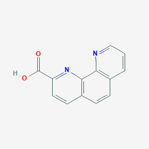 molecular formula C13H8N2O2 B154786 1,10-Phenanthroline-2-carboxylic acid CAS No. 1891-17-4