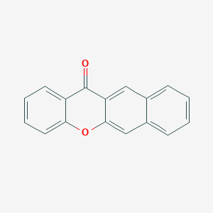 molecular formula C17H10O2 B15478631 12H-Benzo[b]xanthen-12-one CAS No. 24061-06-1