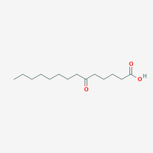 6-Oxotetradecanoic acid