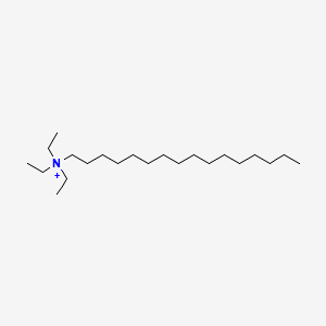 molecular formula C22H48N+ B15478793 1-Hexadecanaminium, N,N,N-triethyl- CAS No. 34700-84-0
