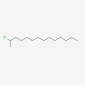 molecular formula C14H29Cl B15478794 2-Chlorotetradecane CAS No. 34942-43-3